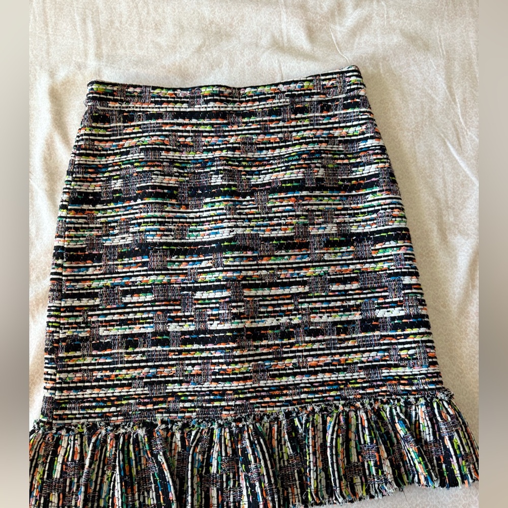 Ann Taylor Colorful Tweed Pencil Skirt